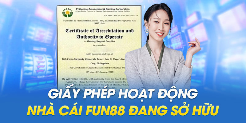 Giấy Phép Hoạt Động Hợp Pháp